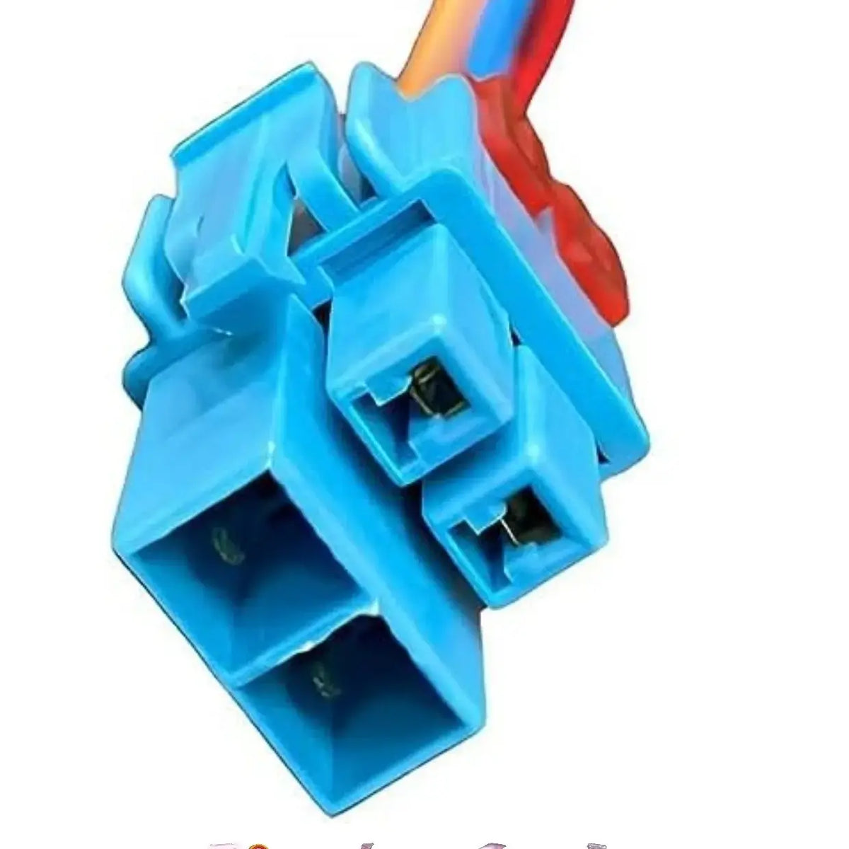 4 Wire Bimetal Compatible for LG Refrigerator with Blue Connector Jack – view 2