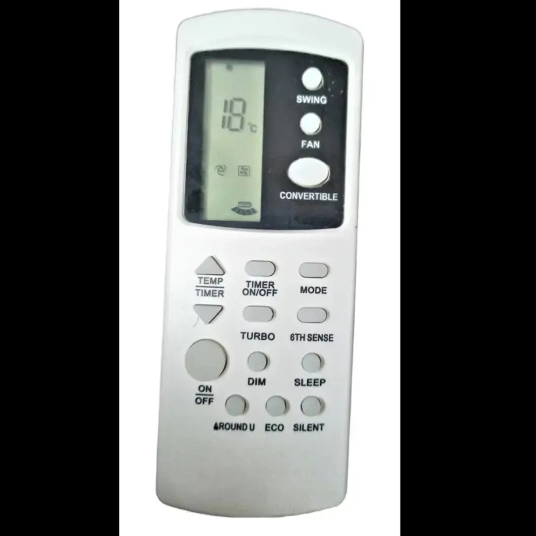 Compatible Remote Control for AC with Turbo, Eco and Around you Buttons VE-210B