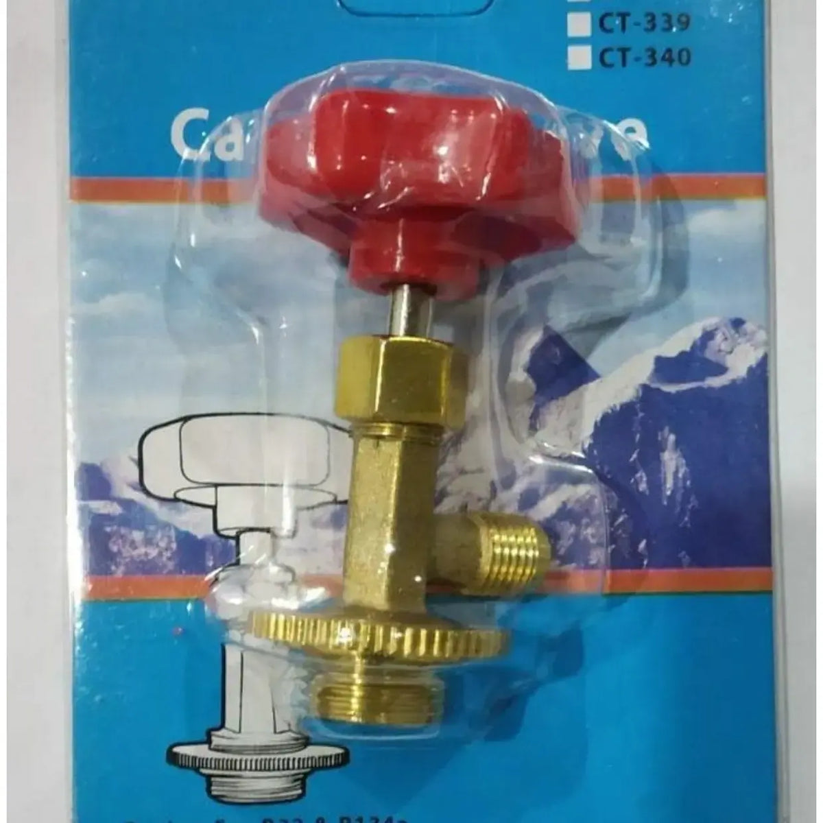 R134a & R22 Can Valve Canister Opener Tap Tapper M14/1/4 SAE Car Auto A/C – view 3