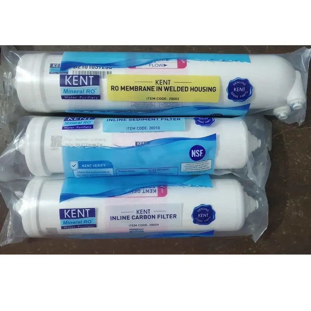 KENT MEMBRANE AND INLINE SET - RO & Inlines (White & Blue)