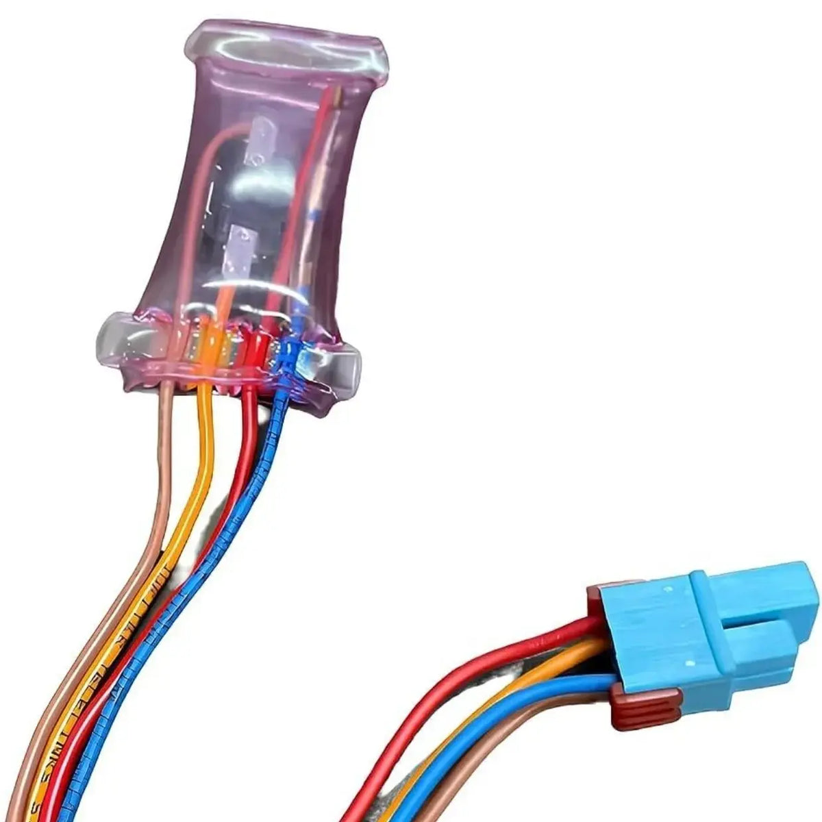 4 Wire Bimetal Compatible for LG Refrigerator with Blue Connector Jack – view 3