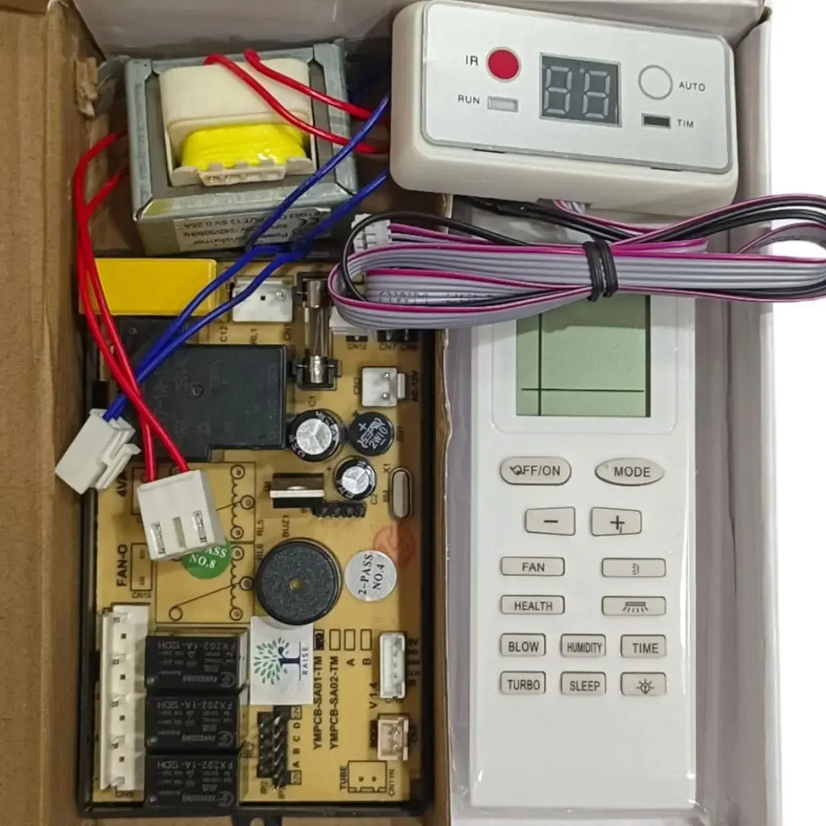 PCB Board Universal for Air Conditioner with Remote Control AND DISPLAY – view 2