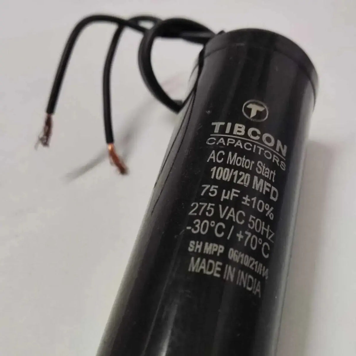 TIBCON 100/120 MFD 440V Running /Starting Capacitor For (2 Ton Air conditioner) – view 2